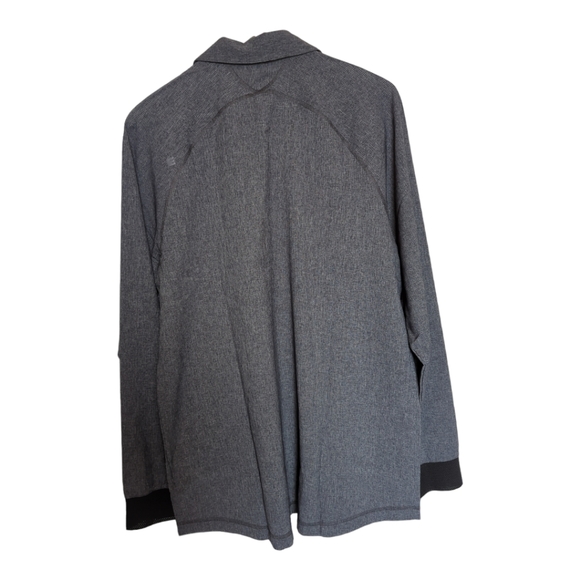 Men's adicross Beyond 18 Woven Oxford Long Sleeve Shirt NWT - Picture 5 of 8